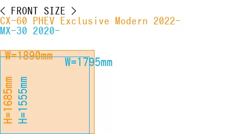 #CX-60 PHEV Exclusive Modern 2022- + MX-30 2020-